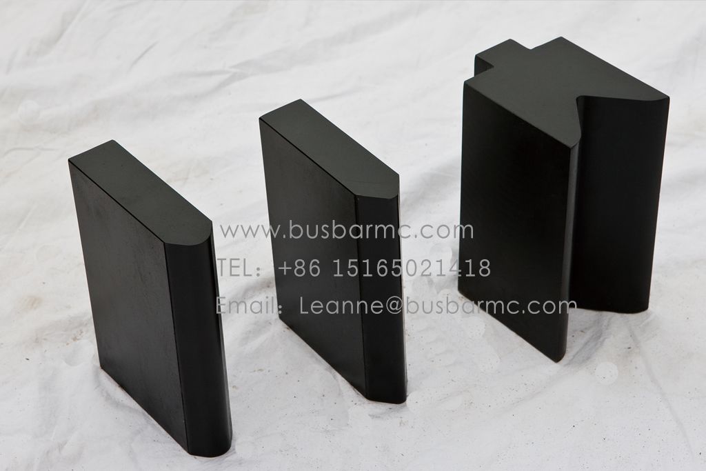 Flat curved mold for ماكينة قضبان التوصيل